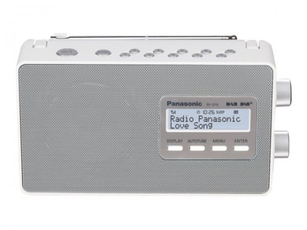 Panasonic Radio Portatile FM/DAB+ - Batteria/Corrente RF-D10 - Personale - Digitale - DAB - DAB+ - F