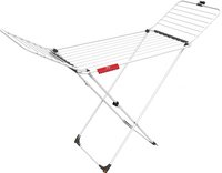 Vileda 157215 - Stendibiancheria da pavimento - Alluminio - Nero - Acciaio inossidabile - 1730 mm -