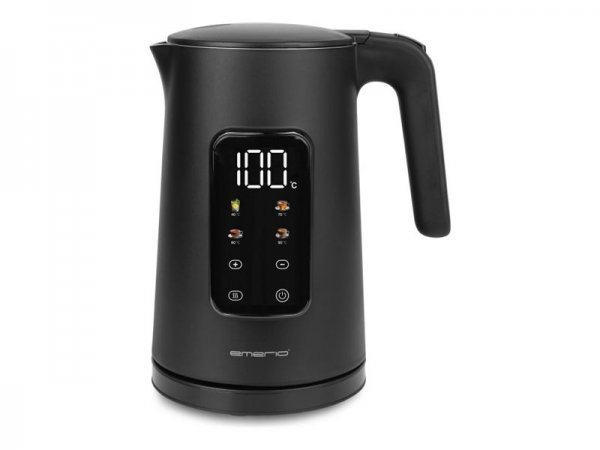 Emerio Wasserkocher 1.7 l schnurlos Design Digitales Displ.