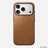 Nomad Modern Leather Case iPhone 17 Pro English Tan
