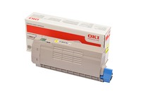 OKI Yellow - original - toner cartridge