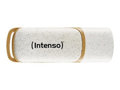 Intenso Green Line - 64 GB - USB tipo A - 3.2 Gen 1 (3.1 Gen 1) - 70 MB/s - Cuffia - Beige - Marrone