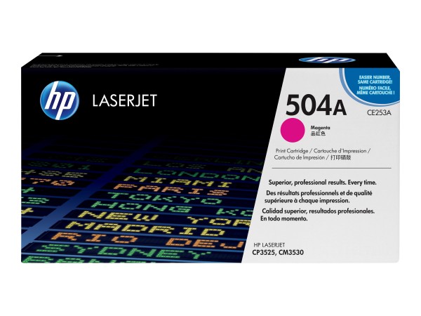 HP Color LaserJet 504A - Unità toner Originale - Magenta - 7000 pagine