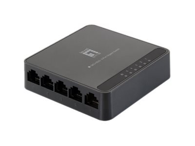 LevelOne GEU-0522 - Non gestito - Gigabit Ethernet (10/100/1000) - Montabile a parete