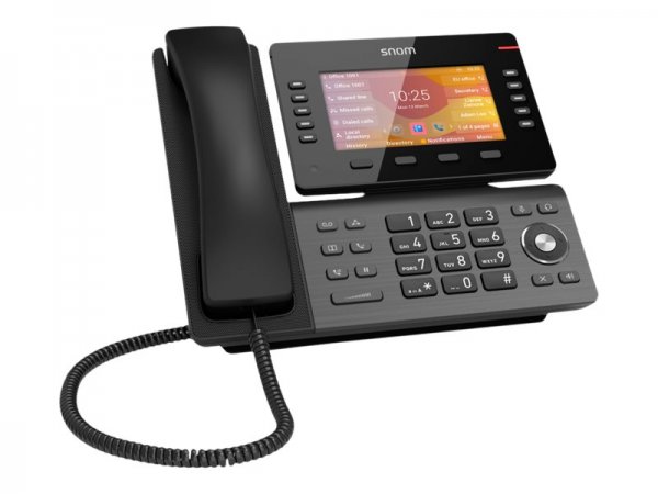 Snom D865 - IP Phone - Grigio - Linux - 50000 voci - TFT - 12,7 cm (5")
