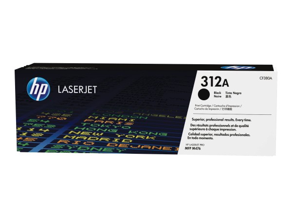 HP Cartuccia toner nero LaserJet 312A - 2280 pagine - Nero - 1 pz