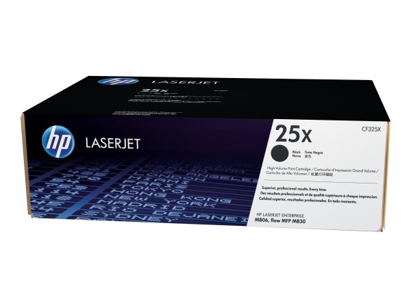 HP Toner CF325X 25X Schwarz - Originale - Unità toner