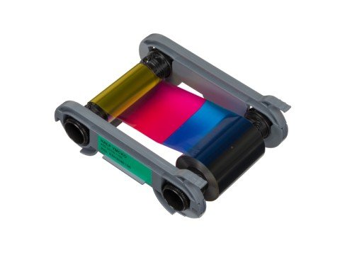 Evolis Farbband - 1/2 YMCKO - 1/2 - für 400 Karten - 1/2