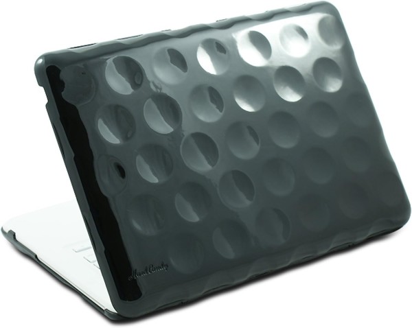 Hard Candy Cases Bubble Shell Case for Apple MacBook 13-inch, Black, (BS-MAC13-BLK)