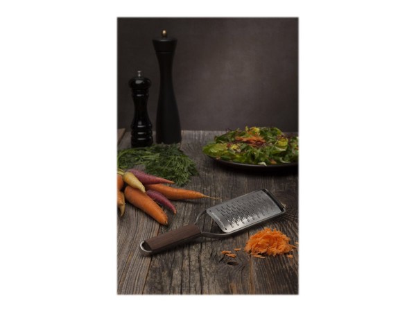 Microplane 43302 - Grattugia con impugnatura - Acciaio inossidabile - 304 mm - 63 mm - 18 mm