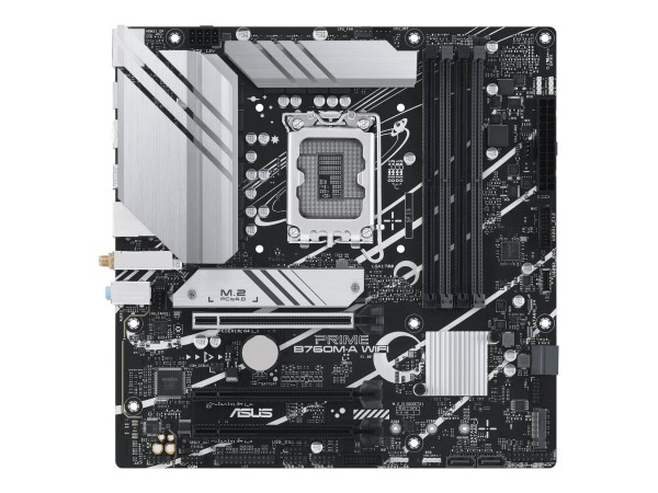 ASUS PRIME B760M-A WIFI - Intel - LGA 1700 - Intel® Celeron® - Intel® Core™ i3 - Intel® Core™ i5 - I
