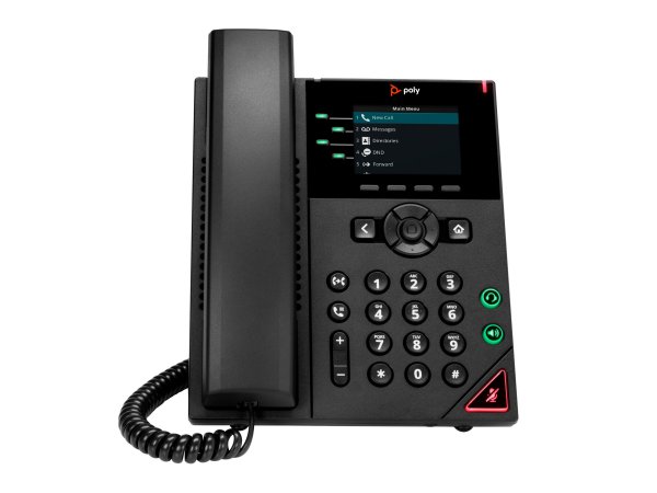 Poly VVX 250 4-Line IP Phone and PoE-enabled-WW - Telefono voip - Voice over ip