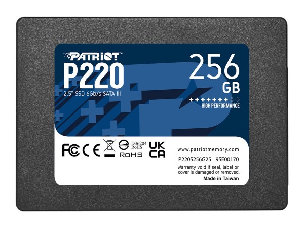 PATRIOT Memory P220 256GB - 256 GB - 2.5"