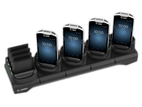 Zebra TC51/56 5-slot CO cradle 4-slot - Accessori pda - La carica/docking station