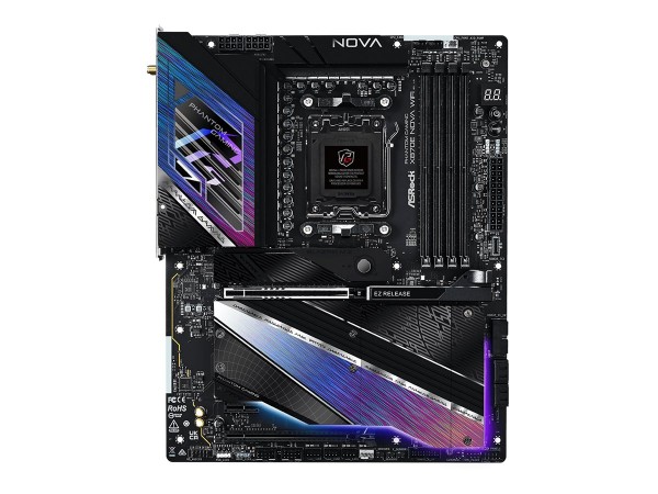 ASRock X870E Nova WiFi Motherboard Am5 Atx HDMI Wi-Fi 7 - Scheda madre - AMD Sockel AM5 (Ryzen Zen4)