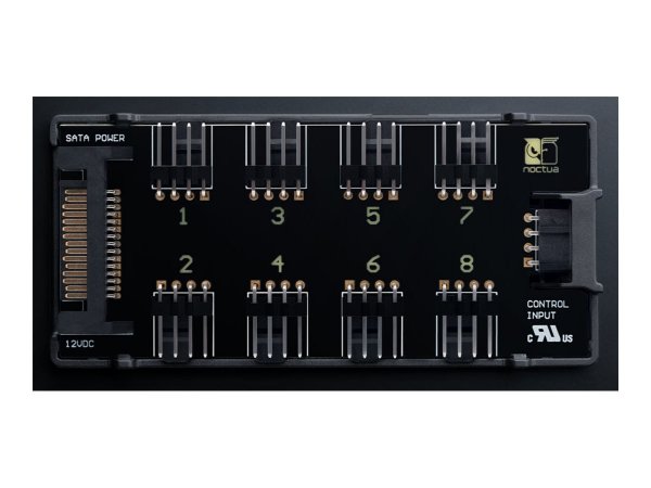 Noctua NA-FH1 - Controller per ventilatore - Nero - 4 piedini - -40 °C - 60 °C - 93 mm