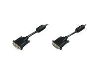 DIGITUS Cavo di prolunga DVI - 2 m - DVI-D - DVI-D - Maschio - Maschio - Nero
