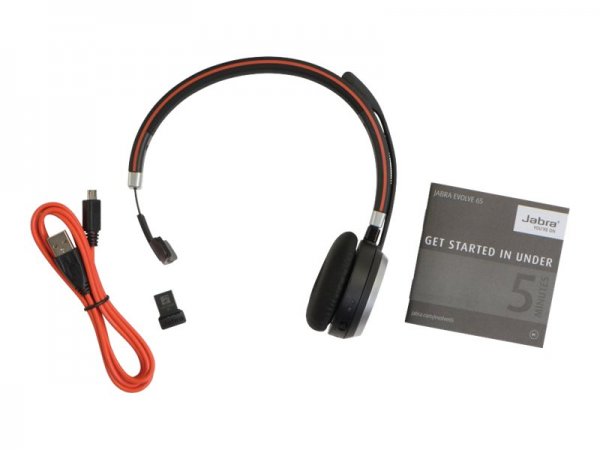 Jabra Evolve 30 II - Cuffia - Padiglione auricolare - Ufficio/Call center - Nero - Monofonico - 0,95