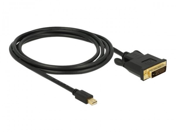 Delock Mini-DisplayPort DVI Anschlusskabel Mini DisplayPort Stecker DVI-D 24+ - Cavo - Digitale/disp