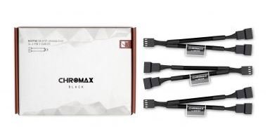 Noctua NA-SYC1 CHROMAX.BLACK - Prolunga del cavo - Nero - Femmina - Femmina - 115 mm - 3 pz