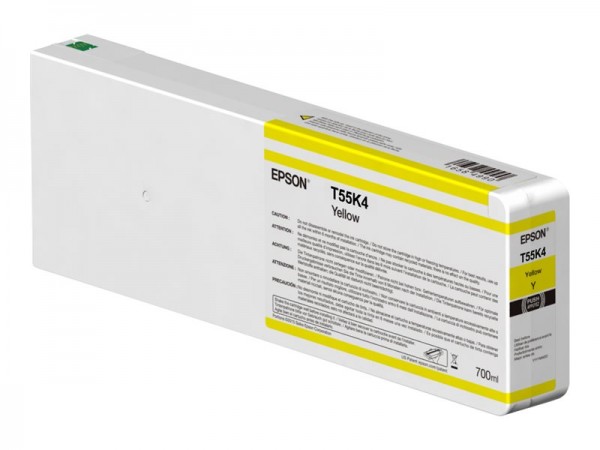 Epson Tintenpatrone UltraChrome HDX/HD yellow T 55K4 - Originale - Cartuccia di inchiostro