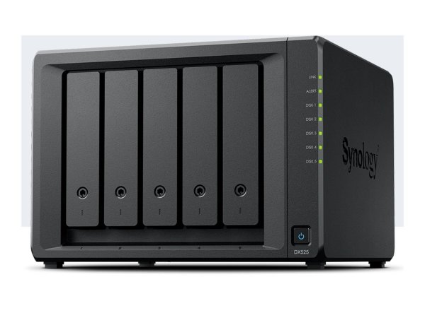 Synology DX525 - Speichergehäuse - 5 Schächte - Server di archiviazione - NAS