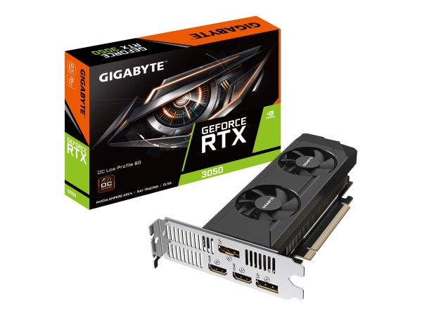 Gigabyte GeForce Rtx 3050 Oc Low Profile 6G - Scheda grafica - PCI