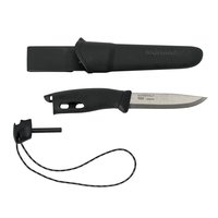 Morakniv Companion Spark - Camper/scout - Punta a goccia - Acciaio inossidabile - Nero - 1 strumenti