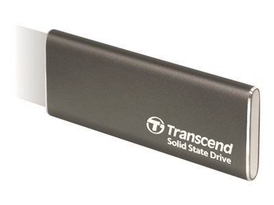 Transcend ESD265C - 500 GB - USB tipo-C - 3.2 Gen 2 (3.1 Gen 2) - 1050 MB/s - 10 Gbit/s - Grigio