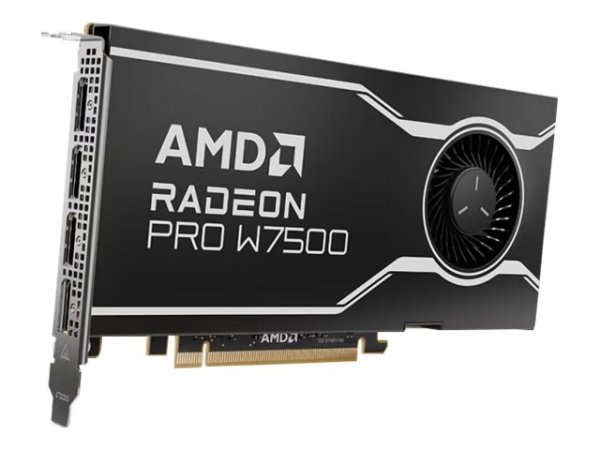 AMD Radeon Pro W7500 - Radeon Pro W7500 - 8 GB - GDDR6 - 128 bit - 7680 x 4320 Pixel - PCI Express x