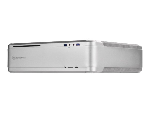 SilverStone Fortress FTZ01 - Desktop - PC - Argento - Mini-DTX - Mini-ITX - Alluminio - Acciaio - 8,