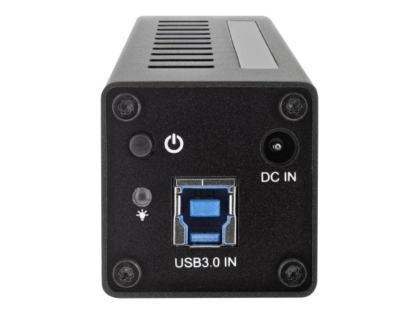 InLine Hub 10x USB 3.2 - alimentatore 4 A - allumino - nero