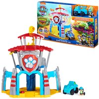 Spin Master PAW Patrol - Quartiere Generale Dino con effetti sonori - esclusivo personaggio Rex e v