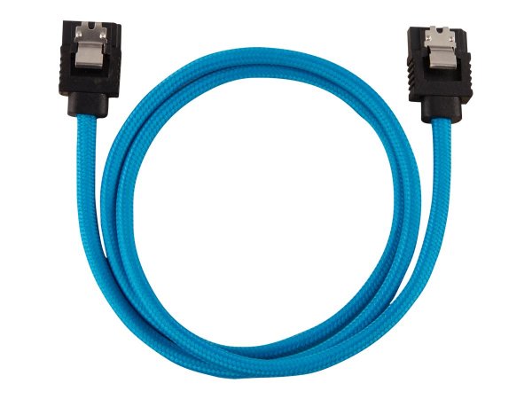 Corsair CC-8900255 - 0,6 m - SATA III - SATA 7-pin - SATA 7-pin - Maschio/Maschio - Nero - Blu
