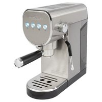 Clatronic PC-ES/KA 1265 inox Espressomaschine Edelstahl Fassungsvermögen Tassen 2 - Macchina espress