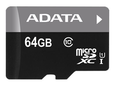 ADATA 64GB - microSDHC - Class 10 - 64 GB - MicroSDHC - Classe 10 - UHS-I - 85 MB/s - 25 MB/s