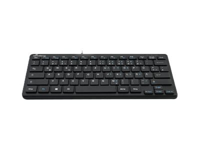 MEDIARANGE MROS112 - Mini - Cablato - USB - QWERTZ - Nero