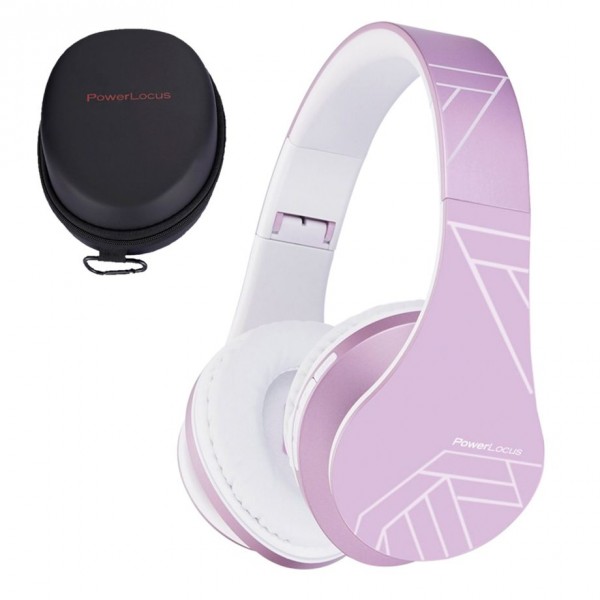 Powerlocus P2 Kids Kinder- Kopfhörer lila/weiss - Cuffie