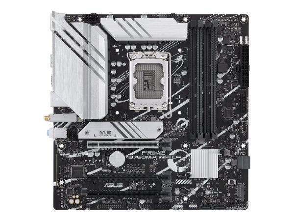 ASUS PRIME B760M-A WIFI D4, Intel, LGA 1700, Intel® Celeron®, Intel® Core™ i3, Intel® Core™ i5, Inte