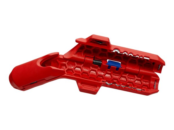 KNIPEX ErgoStrip - Isolante di protezione - 93 g - Blu - Rosso