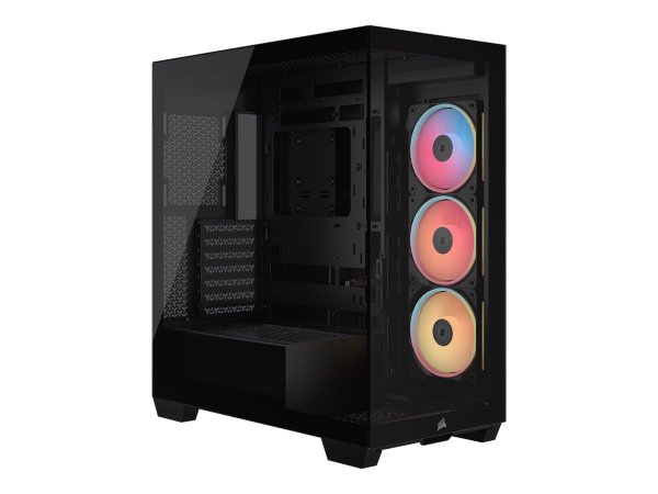 Corsair 3500X Lxr Link Tempered Glass Mid-Tower Black - Torre - ATX