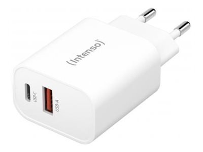 Intenso POWER ADAPTER USB-A/USB-C/7803012 - Interno - AC - 20 V - Bianco