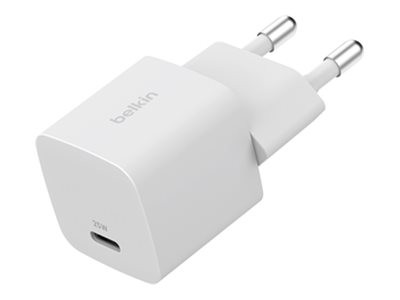 Belkin 25W USB PD Wall Chrg w PPS WHT