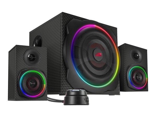 SPEEDLINK SL-830100-BK - 2.1 canali - Con cavo e senza cavo - 60 W - 40 - 20000 Hz - Nero