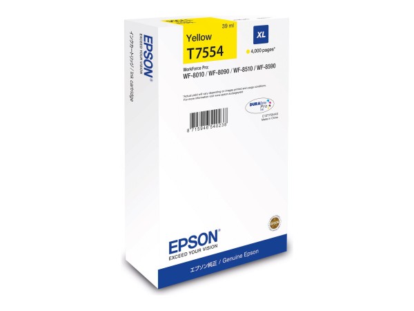 Epson Wf-8xxx Series Ink Cartridge Xl - Originale - Cartuccia di inchiostro