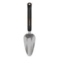 Fiskars Xact - Cazzuola da giardino - Acciaio inox - Nero - Acciaio inox - Impugnatura morbida - Mon