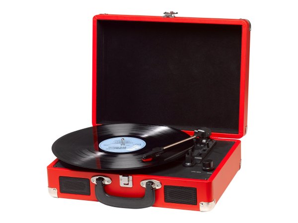 Inter Sales Denver VPL-120RED - Rosso - 33 1/3,45,78 Giri/min - Manopola - Braccio dritto - 2 W - 23