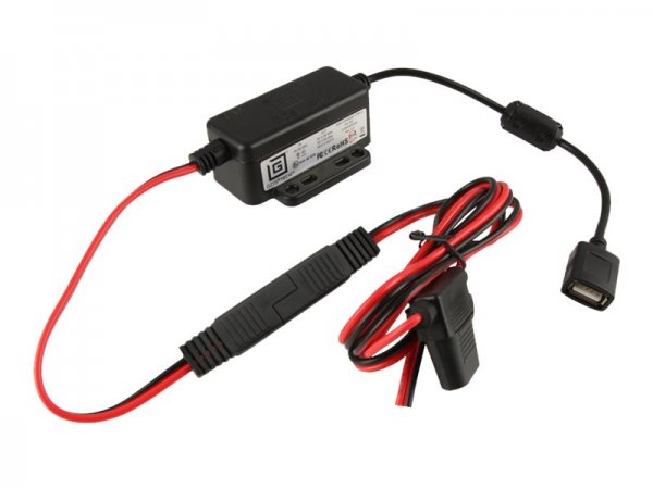 Ram Mounts RAM-GDS-CHARGE-V7B1U - Interno - USB - 9 V - 2,5 A - 1,2 m - Nero - Rosso