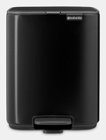 Brabantia Treteimer Bo 7 Liter Matt Black