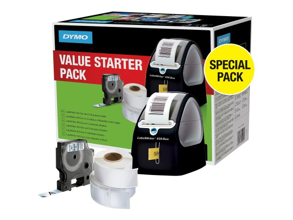 Dymo LW etichette multiuso originali | 25 mm x 25 mm | rotolo da 750 etichette facilmente staccabili